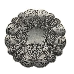 Forevermore Celtic Bridal Plate '02 Pewter Statesmetal Kimberly McSparran Carson
